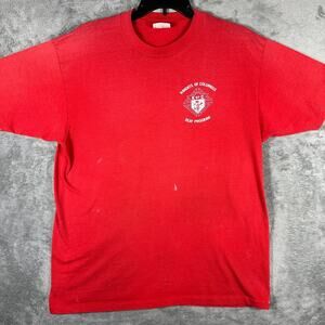 VINTAGE 80s Knights Of Columbus Men's XL Shirt Made In USA Single Stitched